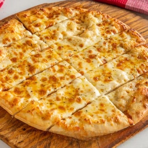 12" Garlic Cheese Pizza.