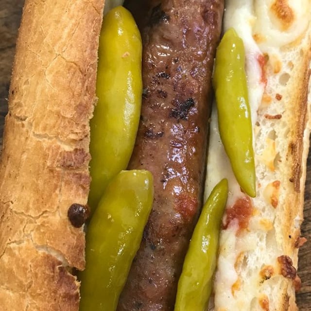 Bruno's Famous Italian Spicy Sausage.
