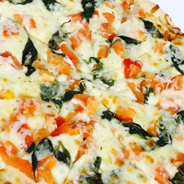 Veggie Combo Pizza.