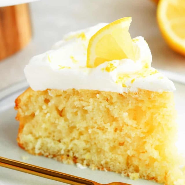 Lemon cake.