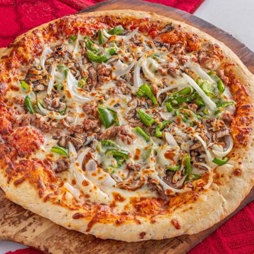 Dom Special Pizza.