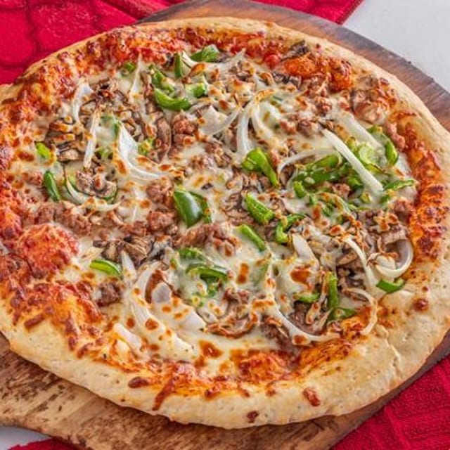 Dom Special Pizza.