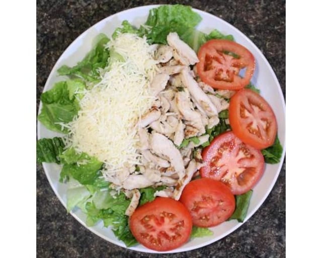Chicken Caesar Salad.