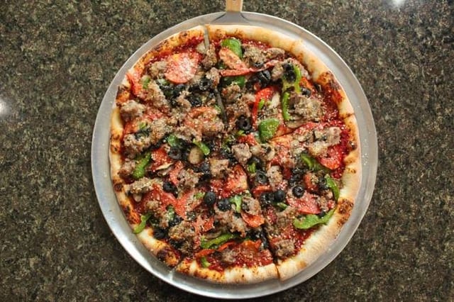DeCicco Style Pizza.