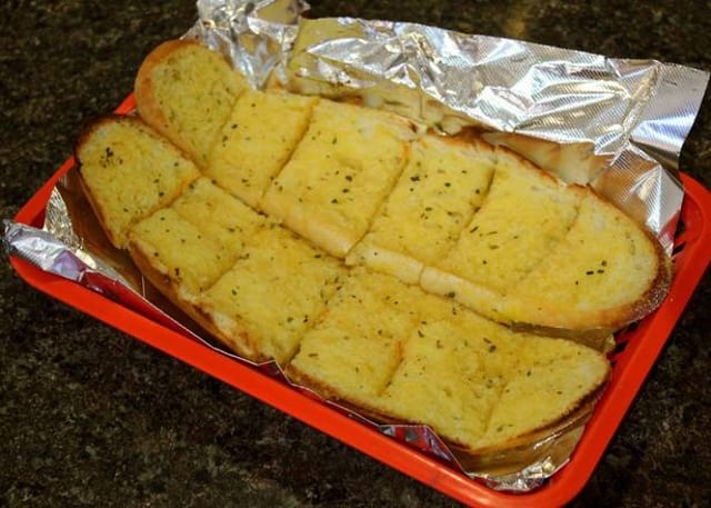 Cheesy Garlic Bread.